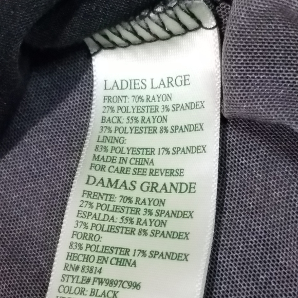 Tangerine Layered Tank Size L - Picture 6 of 8